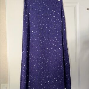 Marine Layer Celestial Purple Maxi Skirt